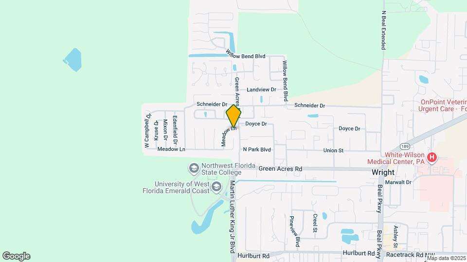 802 Meadow Ln Map and Location Details