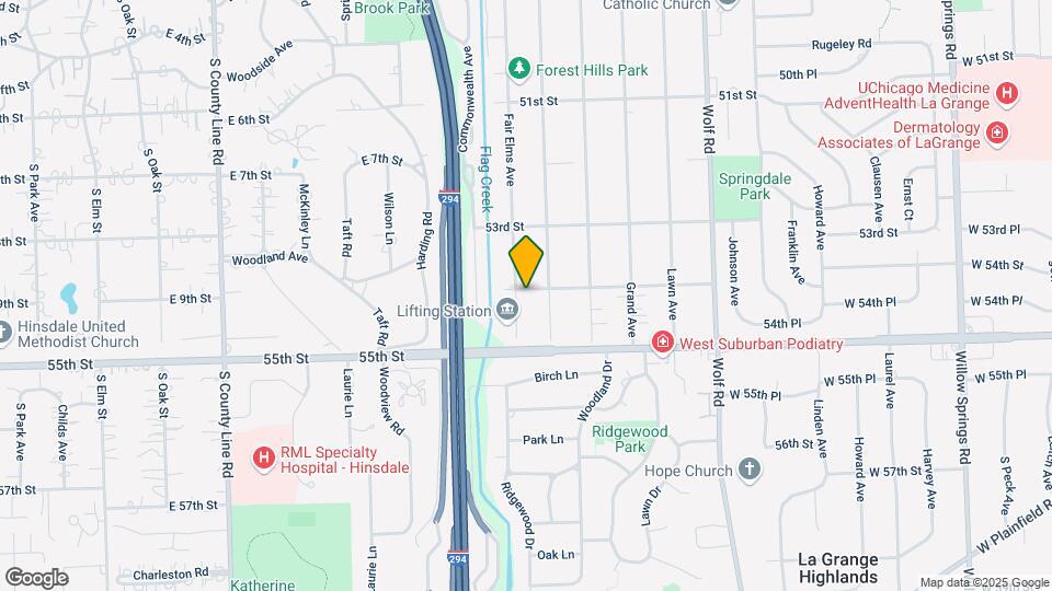 5401 Fair Elms Ave Map and Location Details