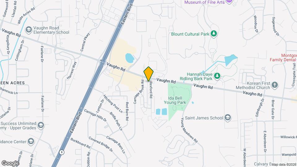 2012 Rexford Rd Map and Location Details