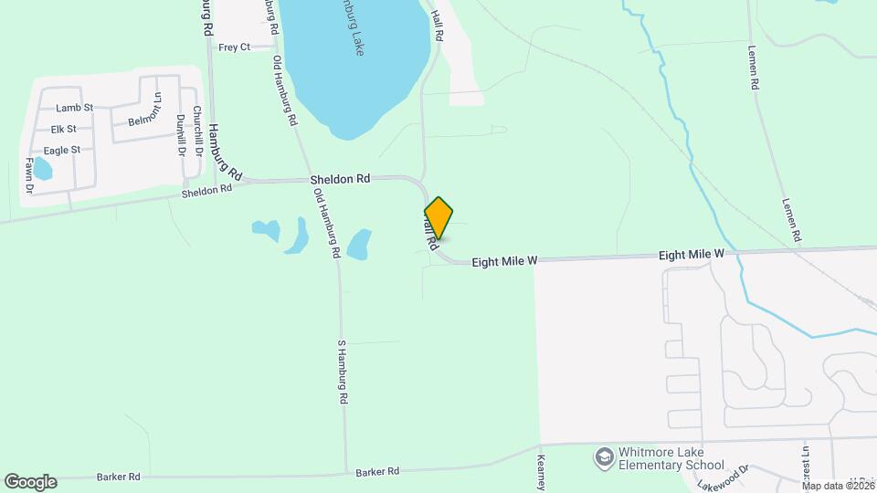 11975 Hall Rd Map and Location Details