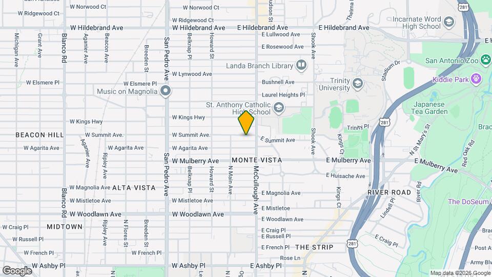 128 E Summit Ave Mapa y Detalles de la Ubicación