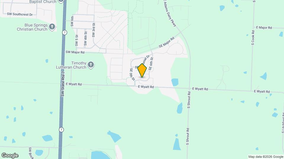 529 SE Maple Dr Map and Location Details