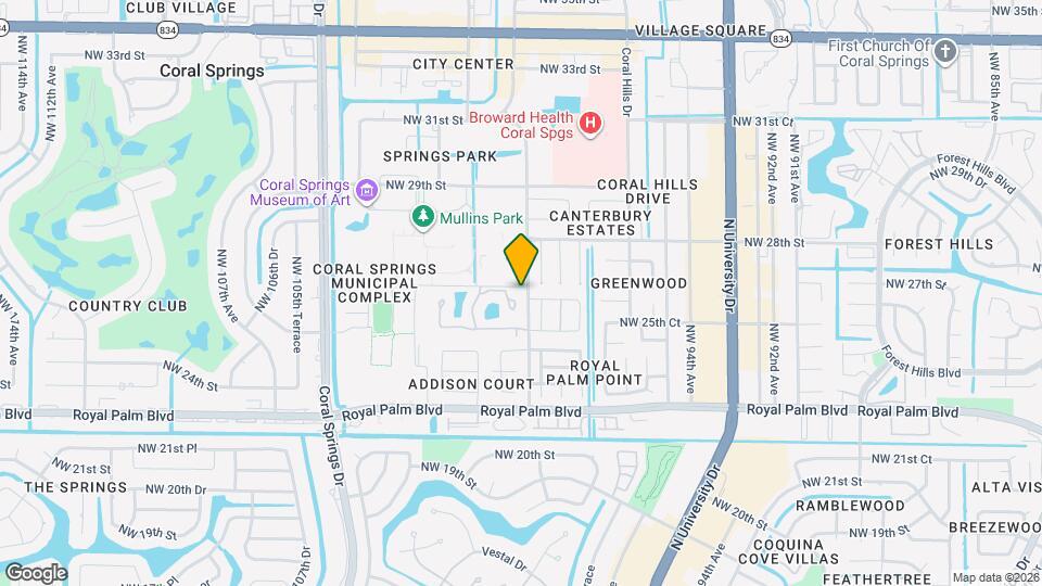 2621 NW 99th Ave Map and Location Details