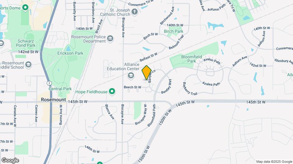 14395 Banyan Ln Map and Location Details