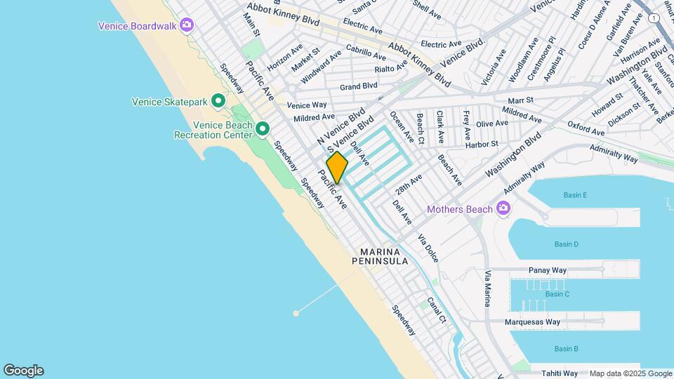 2418 Pacific Ave Map and Location Details