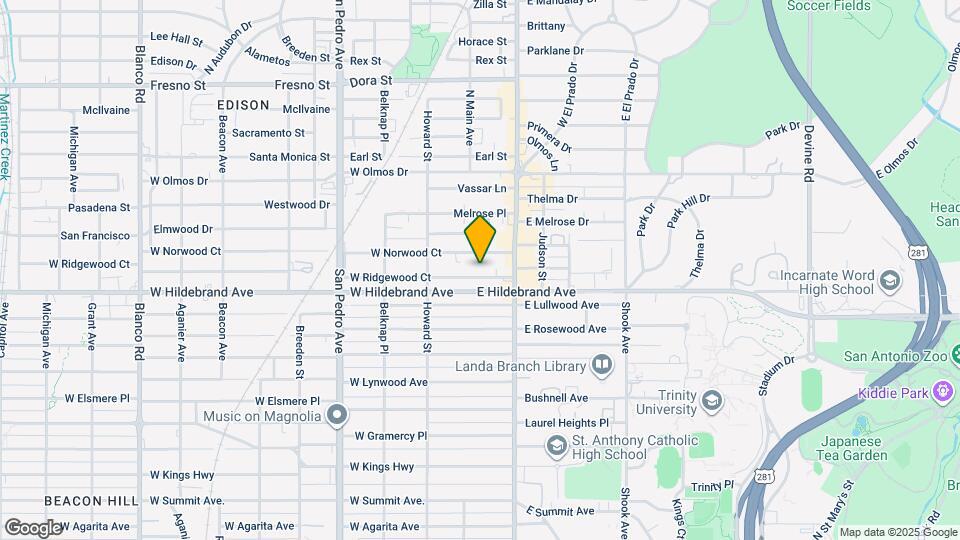 119 E Ridgewood Ct Map and Location Details