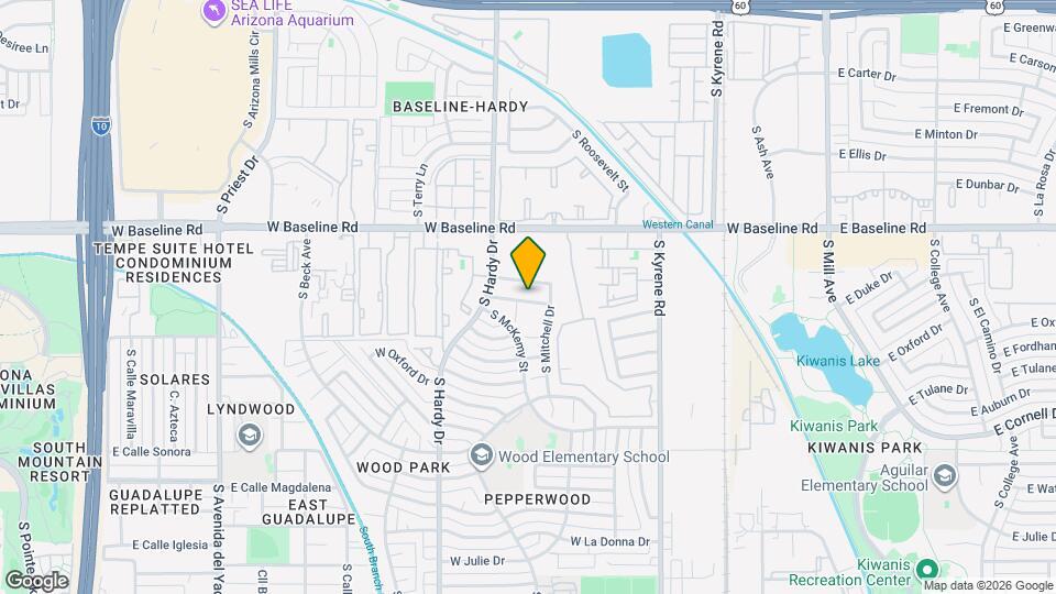 812 W Duke Dr Map and Location Details
