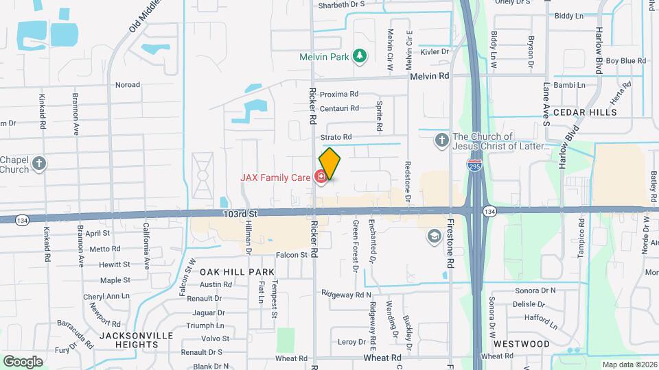 5218 Glen Alan Ct S Map and Location Details