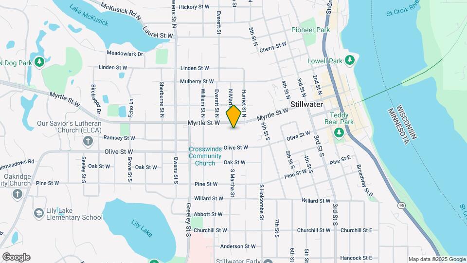 115 S Martha St, Unit 2 - Upper Mapa y Detalles de la Ubicación