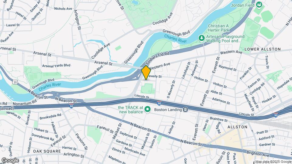 7A Lothrop St, Unit 6 Map and Location Details