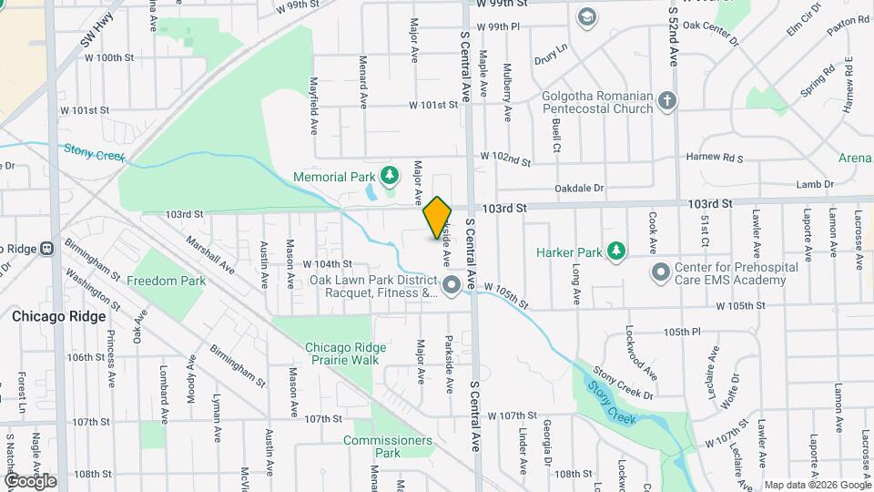 10332 Parkside Ave, Unit 5 Map and Location Details