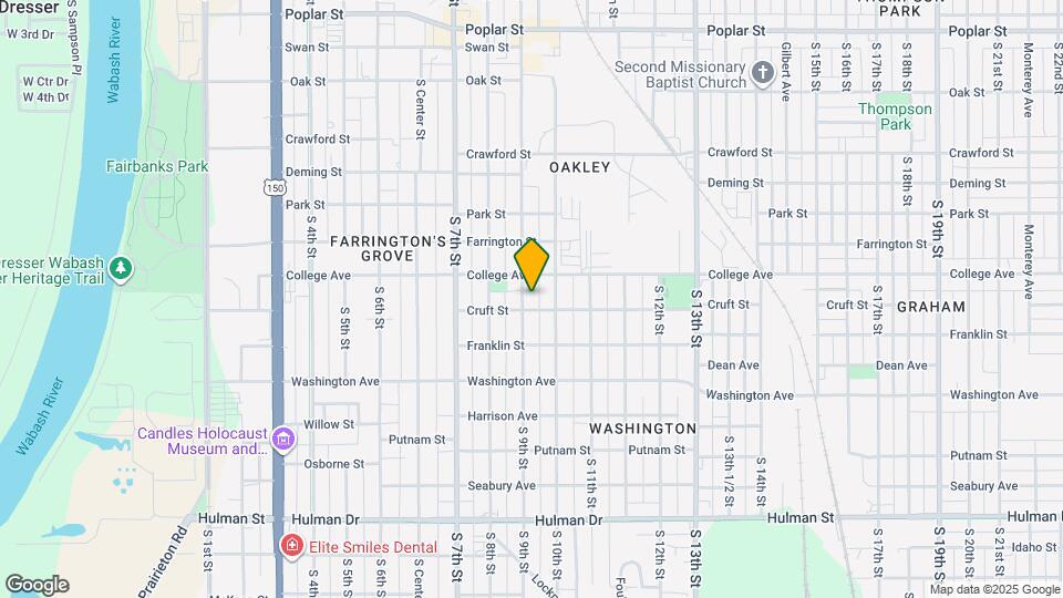 1122 S 9th St Map and Location Details