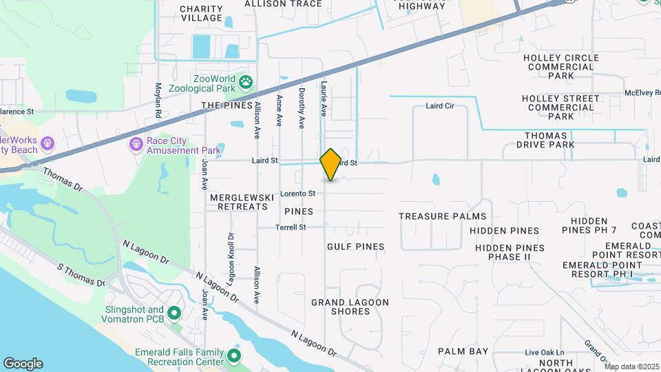Small Mobile Home Park Map and Location Details