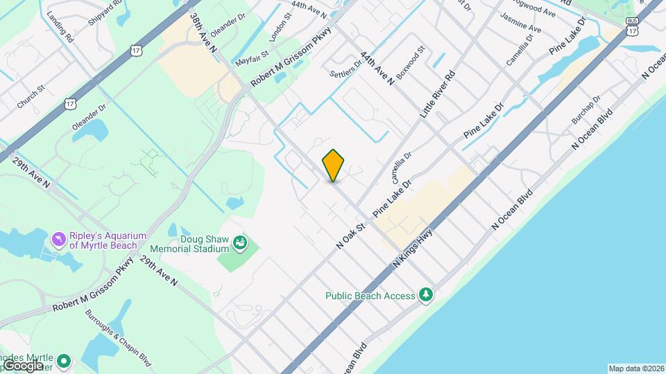 3768 Hitchcock Way Map and Location Details