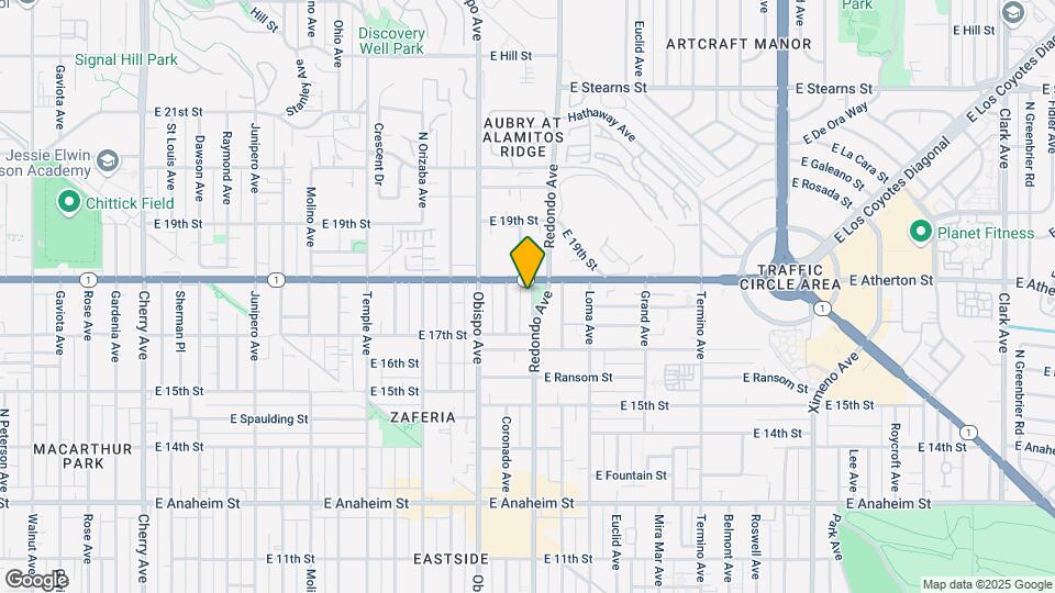 1771 Redondo Ave Map and Location Details
