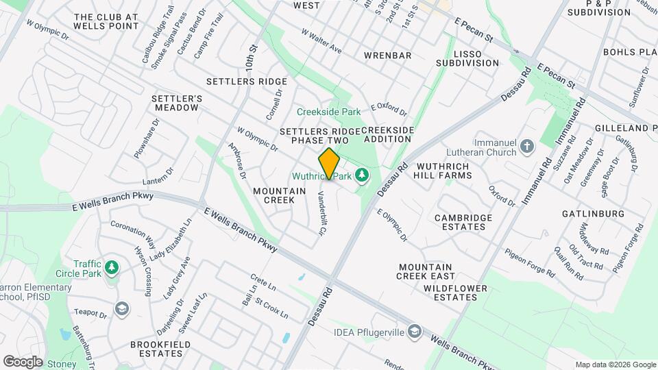 111 W Olympic Dr Map and Location Details