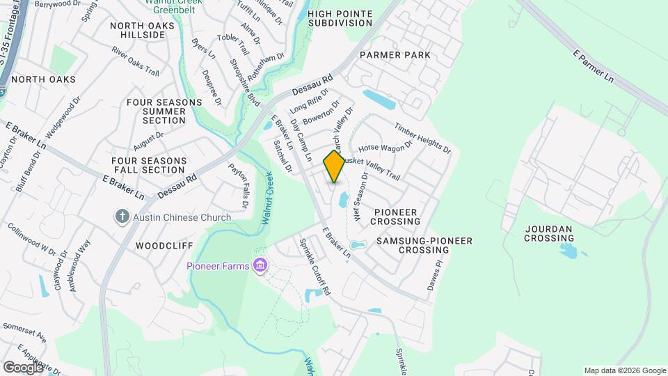 1718 Roseburg Dr Map and Location Details