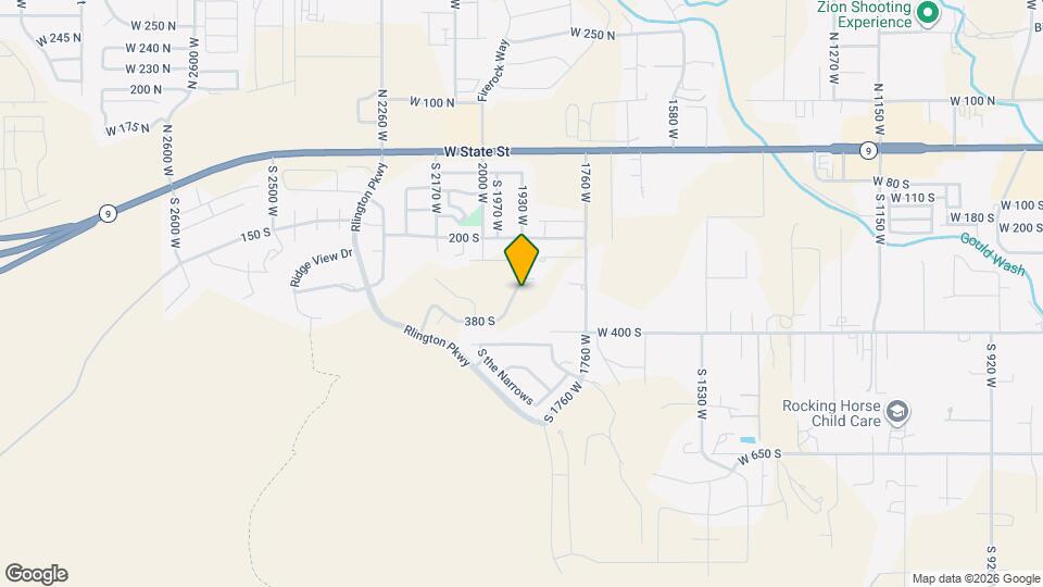 319 S 1930 W Map and Location Details