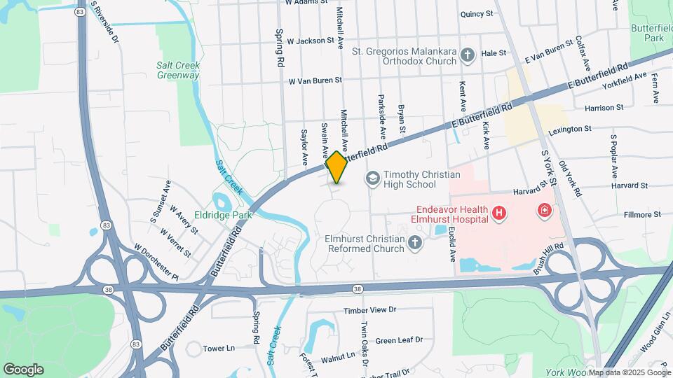 1167 S Eldridge Ln Map and Location Details