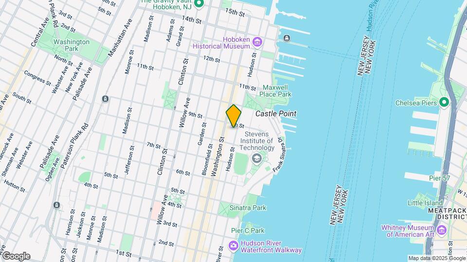 822 Hudson St Mapa y Detalles de la Ubicación