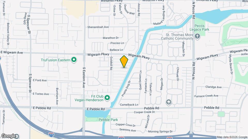 2821 Cool Water Dr Map and Location Details