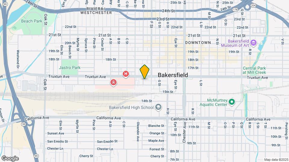 1608 E St Map and Location Details