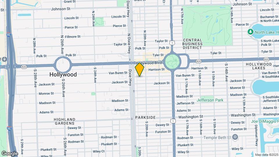 2030 Van Buren St Mapa y Detalles de la Ubicación