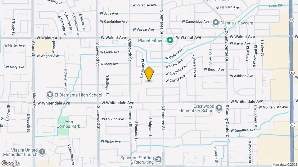 3833 W Cherry Ct Map and Location Details
