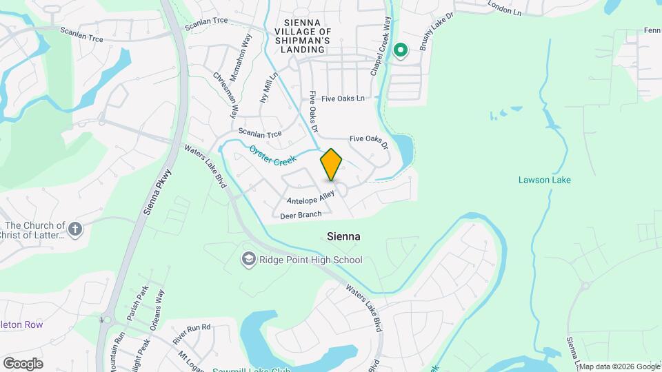 3031 Reindeer Run Map and Location Details