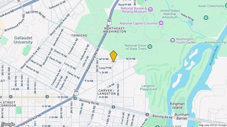 1137 19th St NE Map and Location Details