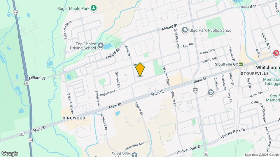 523 Rupert Ave Map and Location Details