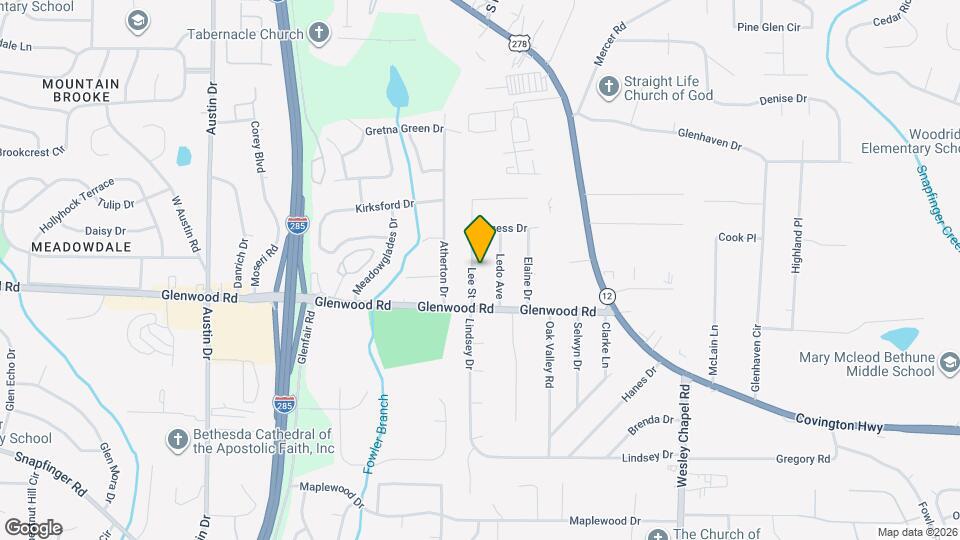 1802 Lee St Map and Location Details