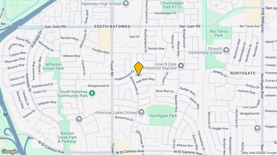 3017 Brookstone Way Map and Location Details