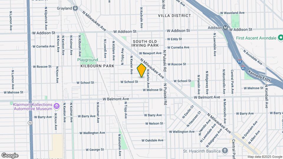 4124 W School St Map and Location Details