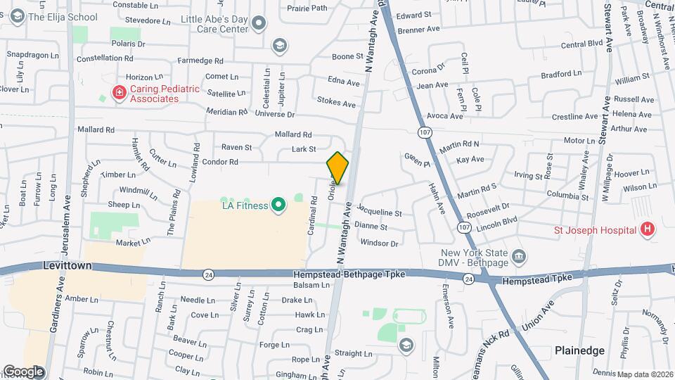 144 Oriole Rd Map and Location Details