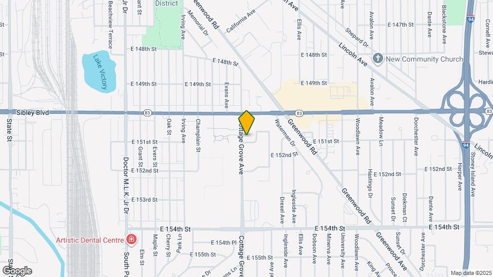 15041 Cottage Grove Ave Map and Location Details