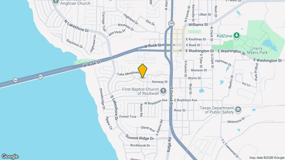 402 Kenway St Map and Location Details