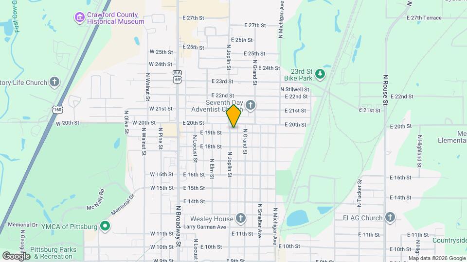 1902 N Joplin St Map and Location Details