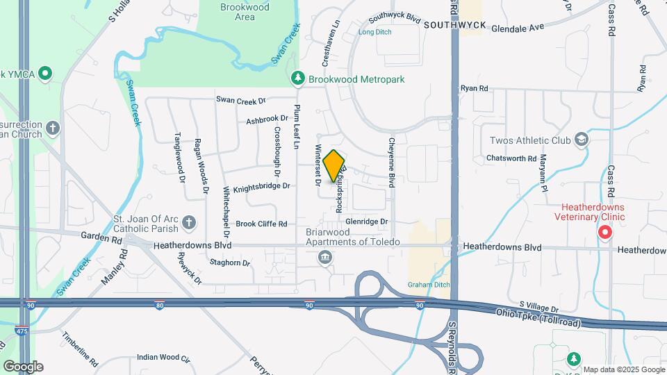 2336 Rockspring Rd Map and Location Details