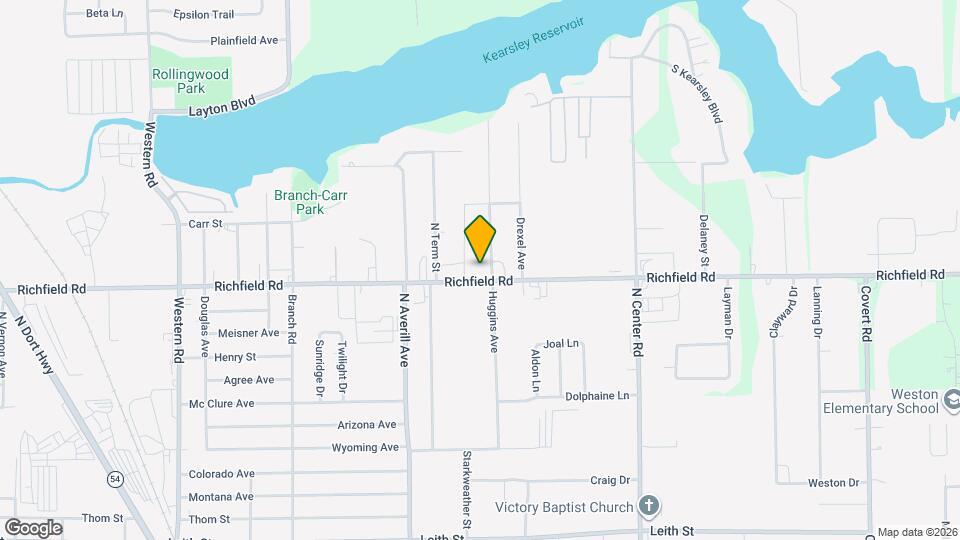 3341 Richfield Rd Map and Location Details