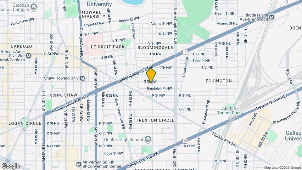 1730 1st St NW Map and Location Details