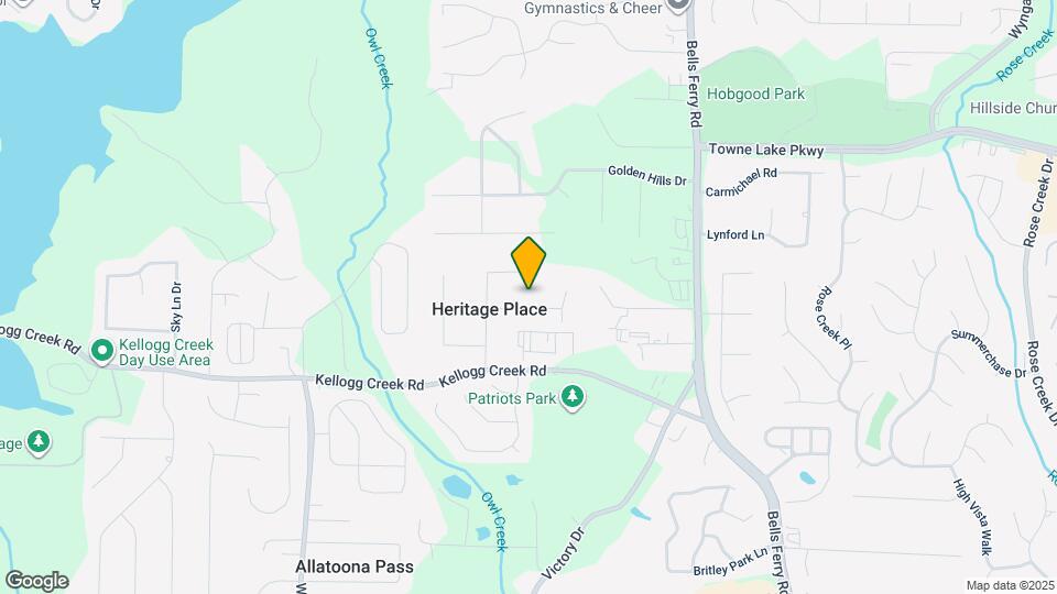 1492 Heritage Way Map and Location Details