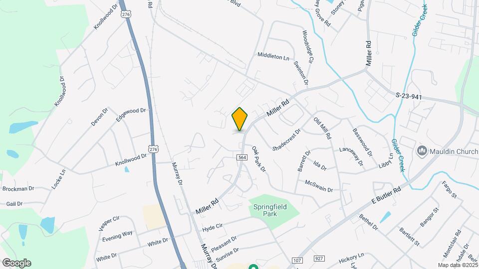 309 Miller Rd Map and Location Details