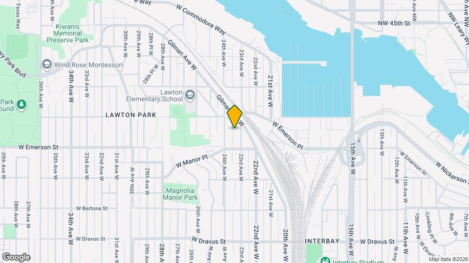 3833 23rd Ave W Mapa y Detalles de la Ubicación