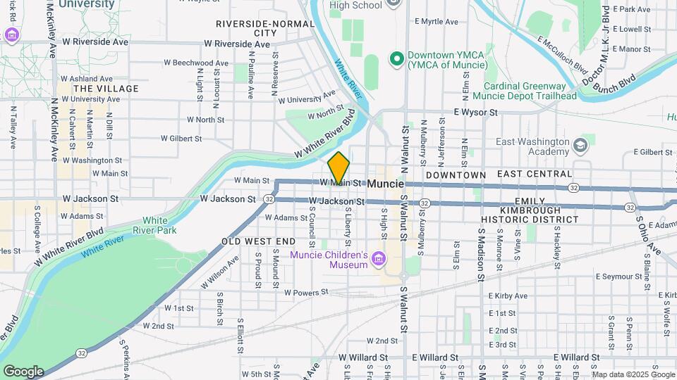 415 1/2 W Main St Map and Location Details