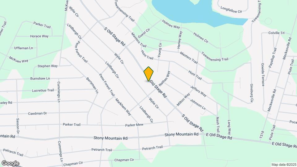 607 S Old Stage Rd Map and Location Details