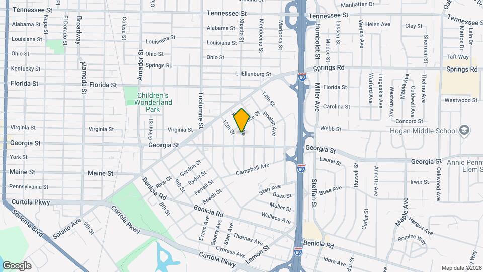 215 Roney Ave Map and Location Details