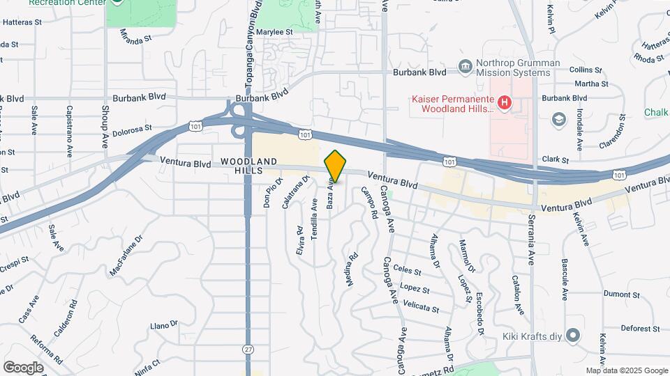 5358 Baza Ave Map and Location Details