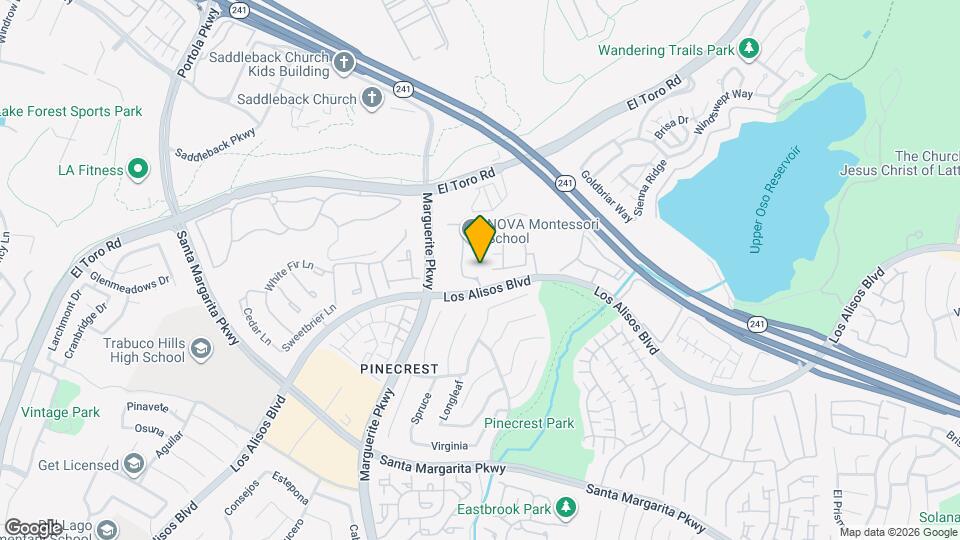 154 California Ct Map and Location Details