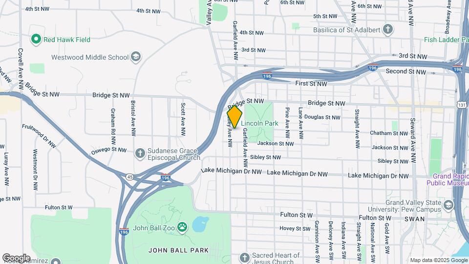 254 Valley Ave NW Map and Location Details